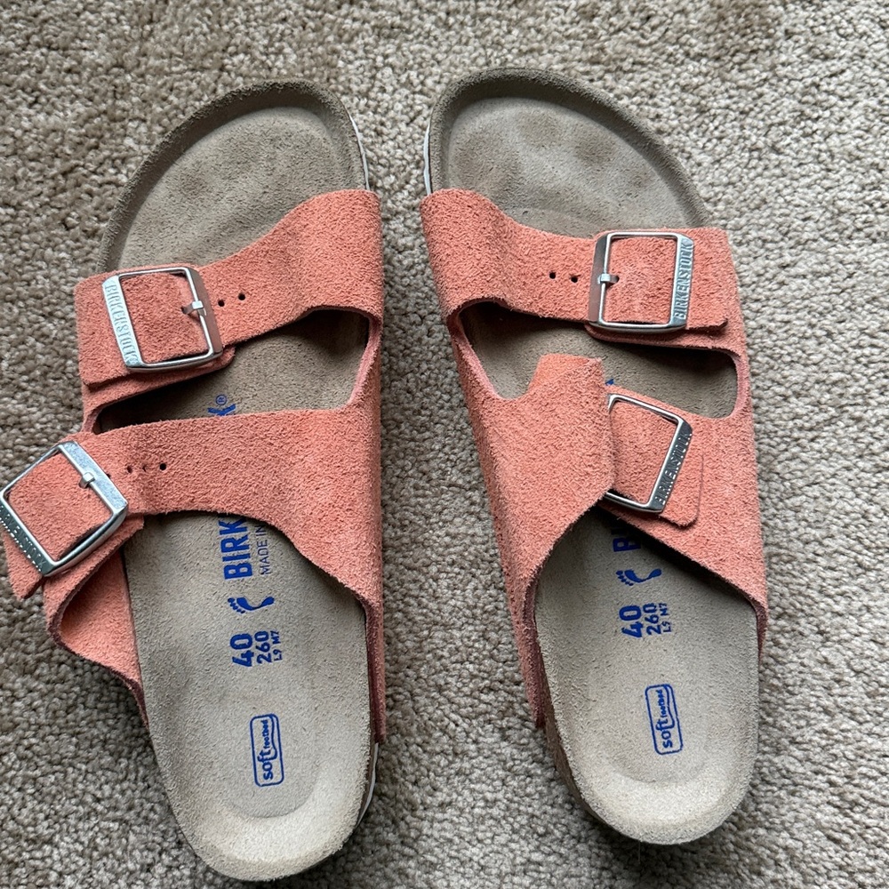 Pink Suede Birkenstock size 40